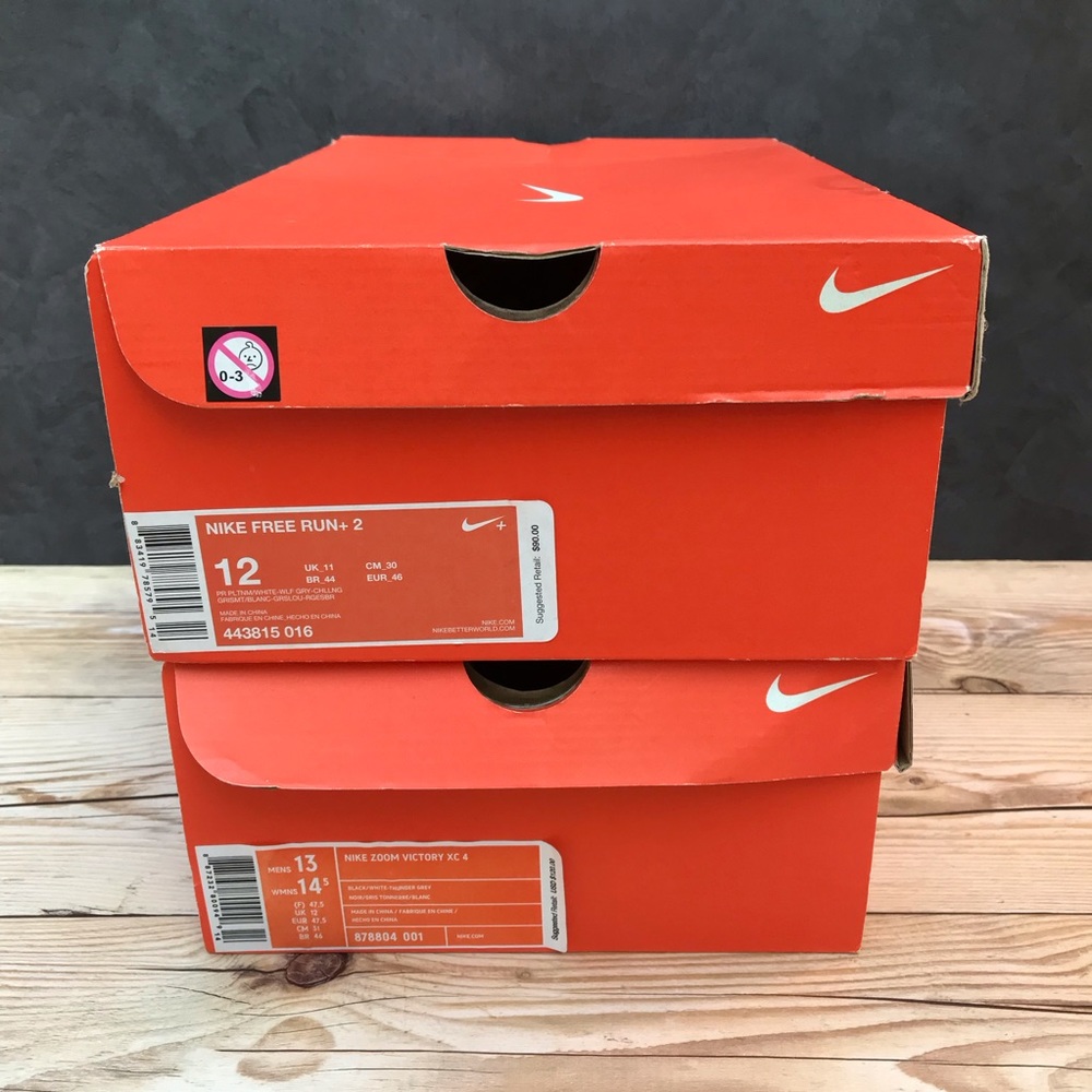 Set Of 2 Empty Nike Boxes - image 1